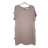 Šaty volnočasové oversize krátký rukáv dámské nadrozměr (XL/2XL/3XL ONE SIZE) ITALSKá MODA IM723MUSE