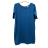 Šaty volnočasové oversize krátký rukáv dámské nadrozměr (XL/2XL/3XL ONE SIZE) ITALSKá MODA IM723MUSE