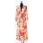 Šaty dlouhé letní dlouhý rukáv dámské (S/M ONE SIZE) ITALSKÁ MÓDA IMPES24JULIETTA květovaná S/M