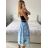 Sukně středně krátká dámská (S/M ONE SIZE) ITALSKÁ MÓDA IMM24M3154F