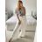 Kalhoty viskoza    dlouhé letní dámské (S/M/L ONE SIZE) ITALSKá MODA IM724041