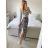 Kalhoty harémky letní dlouhé dámské (S/M ONE SIZE) ITALSKÁ MÓDA IMM239535UNVZ-3/DU S/M Černá