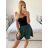 Kraťasy šortky oversize letní dámské nadrozměr (S/M/L ONE SIZE) ITALSKÁ MODA IMD24225/DUR bílá S/M