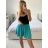 Kraťasy šortky oversize letní dámské nadrozměr (S/M/L ONE SIZE) ITALSKÁ MODA IMD24225/DUR bílá S/M