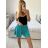 Kraťasy šortky oversize letní dámské nadrozměr (S/M/L ONE SIZE) ITALSKÁ MODA IMD24225/DUR bílá S/M