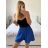 Kraťasy šortky oversize letní dámské nadrozměr (S/M/L ONE SIZE) ITALSKÁ MODA IMD24225/DUR bílá S/M