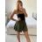 Kraťasy šortky oversize letní dámské nadrozměr (S/M/L ONE SIZE) ITALSKÁ MODA IMD24225/DUR bílá S/M