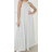 Šaty dlouhé elegantní skládané bez rukávu dámské (S/M ONE SIZE) ITALSKÁ MÓDA IMPBB24S3487