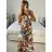 Šaty dlouhé letní bez rukávu dámské (M/L, XL/XXL) AINUOSI  ITALSKÁ MODA IMB24A356-2/DUR XL/2XL biela