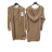Cardigan pletený dlouhý rukáv dámský (S/M ONE SIZE) ITALSKÁ MÓDA IMPLI223091