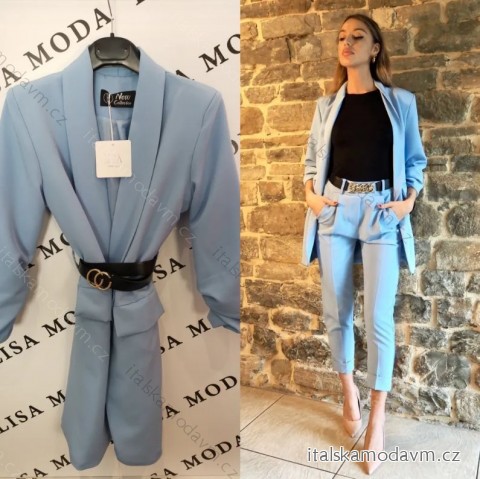 Sako elegantní dlouhý rukáv dámské (S/M/L ONE SIZE) ITALSKÁ MÓDA IMPLI249541