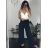 Kalhoty viskoza    dlouhé letní dámské (S/M/L ONE SIZE) ITALSKá MODA IM724041