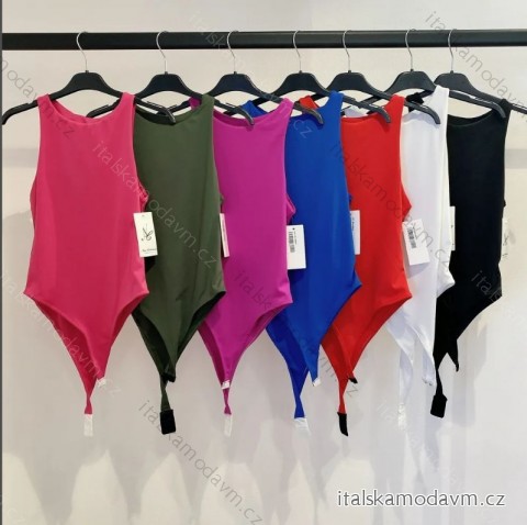 Body na ramínka dámské (S/M ONE SIZE) ITALSKÁ MÓDA IMPMD246514