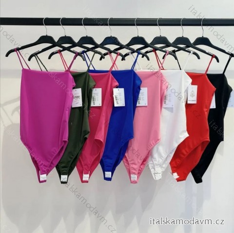 Body na ramínka dámské (S/M ONE SIZE) ITALSKÁ MÓDA IMPMD243582M