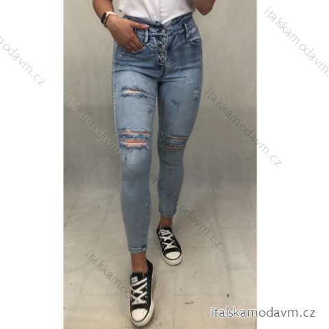 Rifle jeans dlhé dámske (XS-XL) M.SARA 212605-D