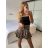 Sukně krátká dámská (S/M ONE SIZE) ITALSKÁ MÓDA IMPMD2434675