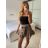 Sukně krátká dámská (S/M ONE SIZE) ITALSKÁ MÓDA IMPMD2434675