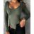 Body dlouhý rukáv dámské (S/M ONE SIZE) ITALSKÁ MÓDA IMM24M2987