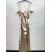 Šaty elegantní společenské plesové carmen na ramínka dámské (S/M/L ONE SIZE) ITALSKÁ MÓDA IMPSH246642