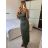 Šaty dlouhé letní elegantní na ramínka dámské (S/M ONE SIZE) ITALSKÁ MÓDA IMPBB24H6536
