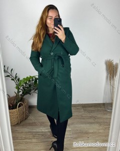 Kabát na knoflíky  dámský  (M/L ONE SIZE) ITALSKá MóDA IM324ELISA/DR