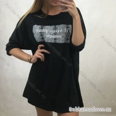 Tunika tričko 3/4 dlouhý rukáv (uni XL/XXL) ITALSKÁ MODA IM420925/DR