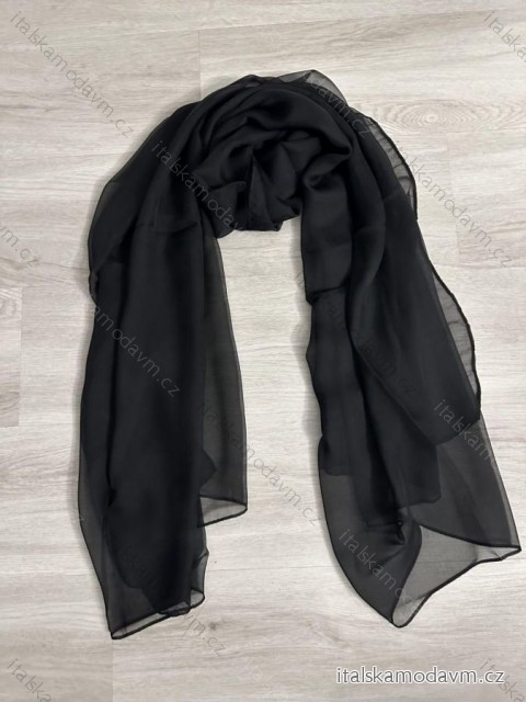 Šátek lehký dámská (ONE SIZE) DELFIN DEL24WJ-085/DR ONE SIZE Černá