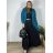 Cardigan pletený dlouhý rukáv dámský nadrozměr (L/XL/2XL ONE SIZE) ITALSKÁ MÓDA IM423455