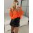 Svetr pletený na knoflíčky dlouhý rukáv dámský oversize Alessandra (S/M/L ONE SIZE) ITALSKÁ MÓDA IMWC233944SM/DU -   šedá -   S/M/L