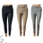 Legíny dlouhé zatepletné  dámské (S/M,M/L,L/XL) D.D. STYLE  DDS23A536V/DU šedá S/M