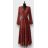 Šaty dlouhé elegantní dlouhý rukáv dámské (S/M/L ONE SIZE) ITALSKÁ MÓDA IMPES24DOLLY Černá S/M/L