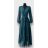 Šaty dlouhé elegantní dlouhý rukáv dámské (S/M/L ONE SIZE) ITALSKÁ MÓDA IMPES24DOLLY Černá S/M/L