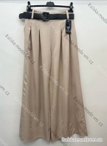 Kalhoty elegantní dlouhé dámské (S/M/L ONE SIZE) ITALSKÁ MÓDA IMPSH2421382