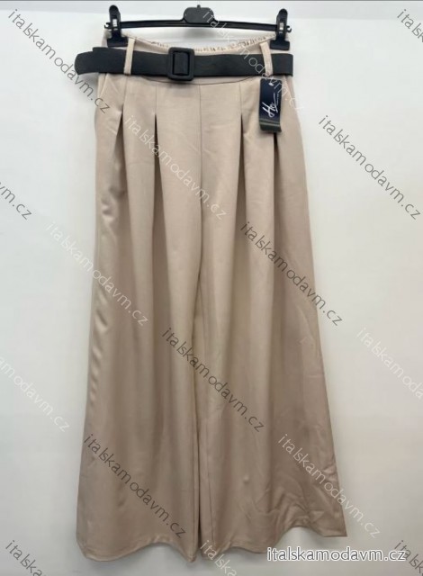 Kalhoty elegantní dlouhé dámské (S/M/L ONE SIZE) ITALSKÁ MÓDA IMPSH2421382