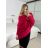 Svetr oversize šikmý dlouhý rukáv dámské (S/M/L ONE SIZE) ITALSKá MóDA IM424509