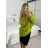Svetr oversize šikmý dlouhý rukáv dámské (S/M/L ONE SIZE) ITALSKá MóDA IM424509