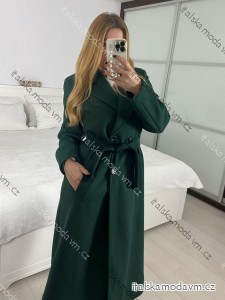 Kabát na knoflíky  dámský  (M/L ONE SIZE) ITALSKá MóDA IM324ELISA/DR