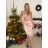 Šaty společenské dlouhé elegantní na ramínka satén dámské (S/M ONE SIZE) ITALSKÁ MÓDA IMPSH236357A/DUR S/M královská modrá