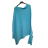 Svetr oversize šikmý dlouhý rukáv dámské (S/M/L ONE SIZE) ITALSKá MóDA IM424509/DUR -   zelená smaragdová -   S/M/L