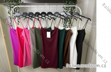 Šaty krátké elegantní na ramínka dámské (S/M/L ONE SIZE) ITALSKÁ MÓDA IMPLP24IMPLP2488010050