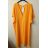 Šaty letní krátký rukáv dámské nadrozměrné (XL/6XL ONE SIZE) ITALSKÁ MÓDA IMM211128/DR vínová