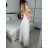 Šaty společenské elegantní letní bez rukávu dámské (S/M ONE SIZE) ITALSKÁ MÓDA IMPSH223590/DUR fuchsiová S/M
