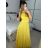 Šaty společenské elegantní letní bez rukávu dámské (S/M ONE SIZE) ITALSKÁ MÓDA IMPSH223590/DUR fuchsiová S/M