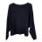 Sveter dlhý rukáv dámsky (S/M/L ONE SIZE) TALIANSKA MÓDA IMPBB25Y25001