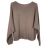 Sveter dlhý rukáv dámsky (S/M/L ONE SIZE) TALIANSKA MÓDA IMPBB25Y25001