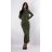 Šaty dlhé elegantný dlhý rukáv dámske (S/M/L ONE SIZE) TALIANSKA MÓDA IMPBB25B26040
