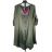 Šaty košeľové dlhý 3/4 rukáv dámske (S/M/L ONE SIZE) TALIANSKA MÓDA IMPBB25S5554
