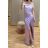 Šaty dlouhé elegantní carmen bez rukávu dámské (S/M/L ONE SIZE) ITALSKÁ MÓDA IMPBB25B24736 modrá královská S/M/L