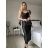 Šaty dlouhé elegantní společenské třpytivé na ramínka dámské (S/M/L ONE SIZE) ITALSKÁ MÓDA IMPSH2593328 červená S/M/L