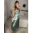 Šaty dlouhé společenské na ramínka dámské (S/M ONE SIZE) ITALSKÁ MÓDA IMPSH246456 červená S/M
